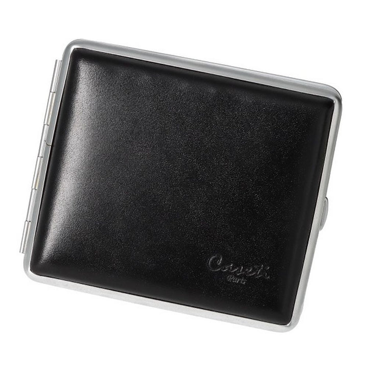 CASETI Cigarette Case for 18 King Size - Black Leather - Cigarette Case from Caseti at The Prince Webshop