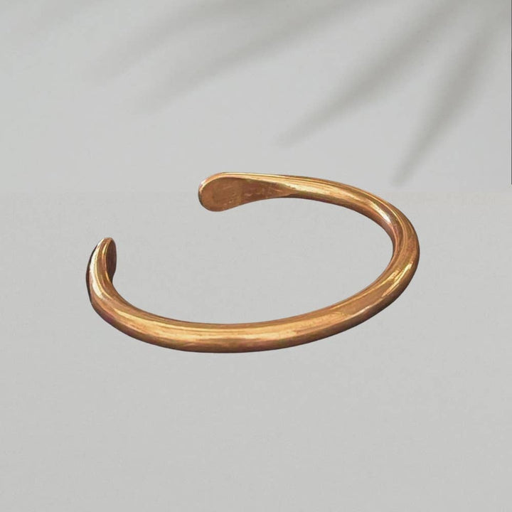Copper clamp bracelet for men - Bracelet from Ayurveda Specialist B.V. at The Prince Webshop