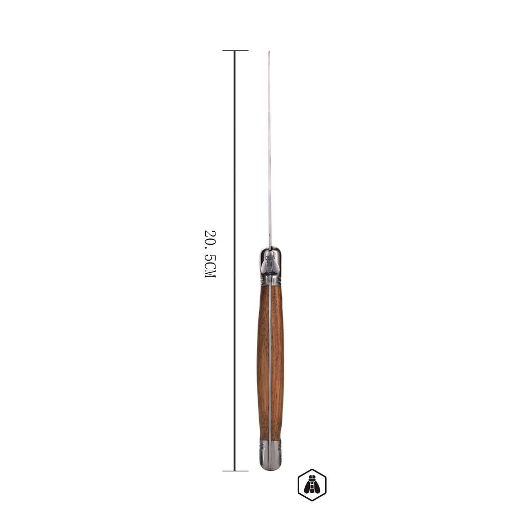Laguiole 6 Steak Knive med Valnød-skaft - Gave Ide fra Laguiole hos The Prince Webshop