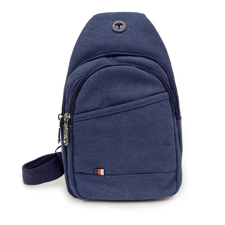 Canvas Crossbody Sling Bag - Funktionel Taske i 4 Farver - Taske fra Westend hos The Prince Webshop