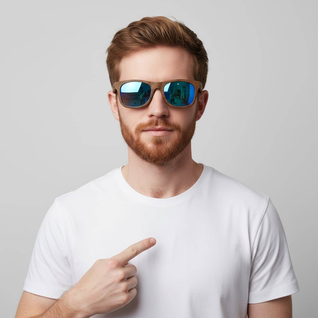 WOED Wayfarer solbriller | Delphinium - Solbriller fra Woed hos The Prince Webshop