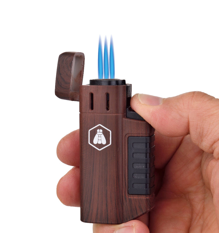 Laguiole triple flamme lighter og cigarholder - Lighter fra Laguiole by Polyflame hos The Prince Webshop