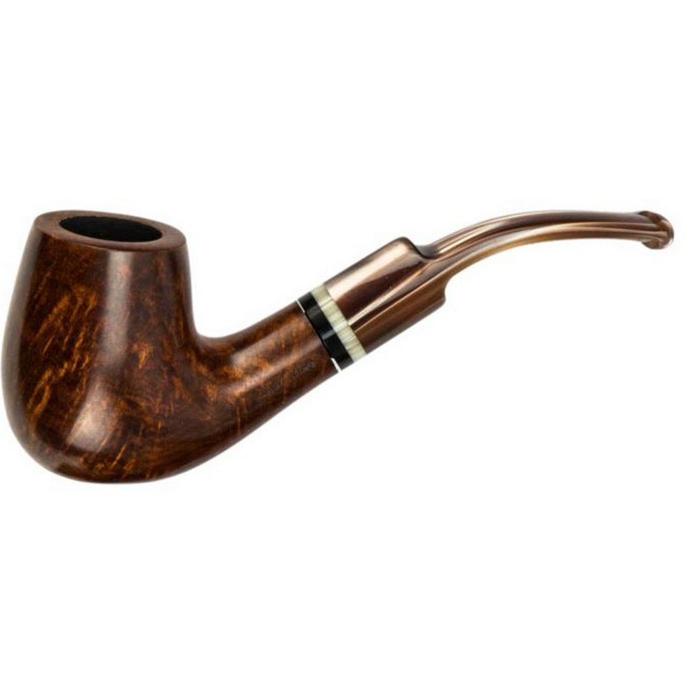 Jean Claude Pipe Marbled Brown - Bent XL - Pipe from Jean Claude at The Prince Webshop