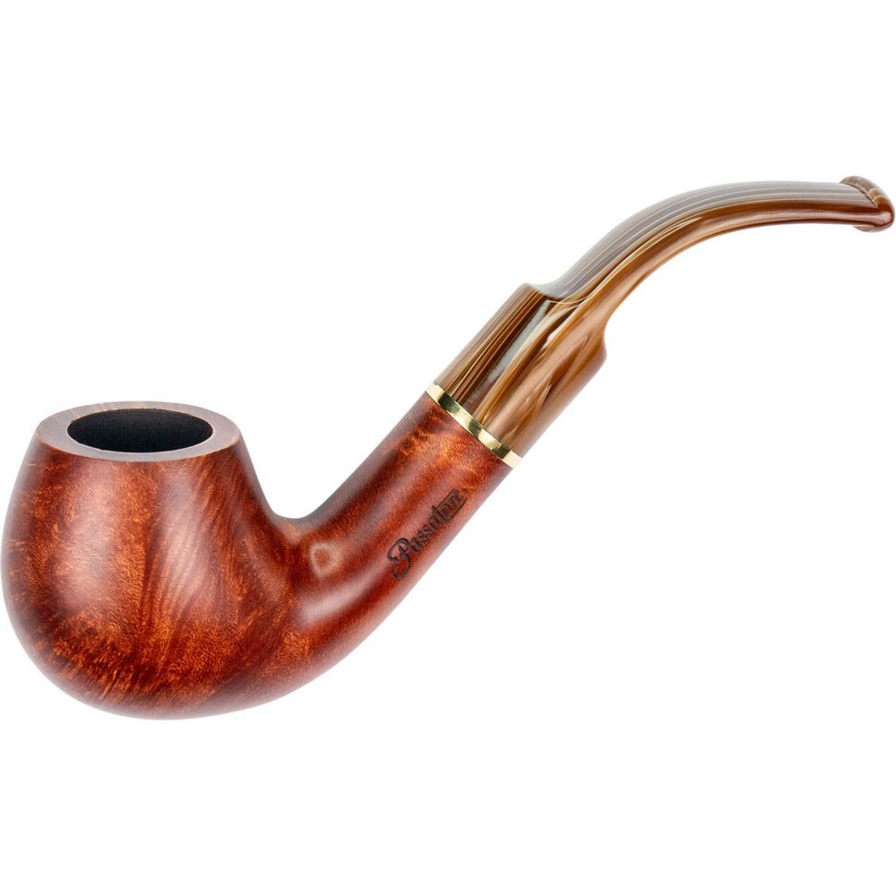 Passatore "Salome" Mogany Pipe - Bent Billiard - Pipe from Passatore at The Prince Webshop