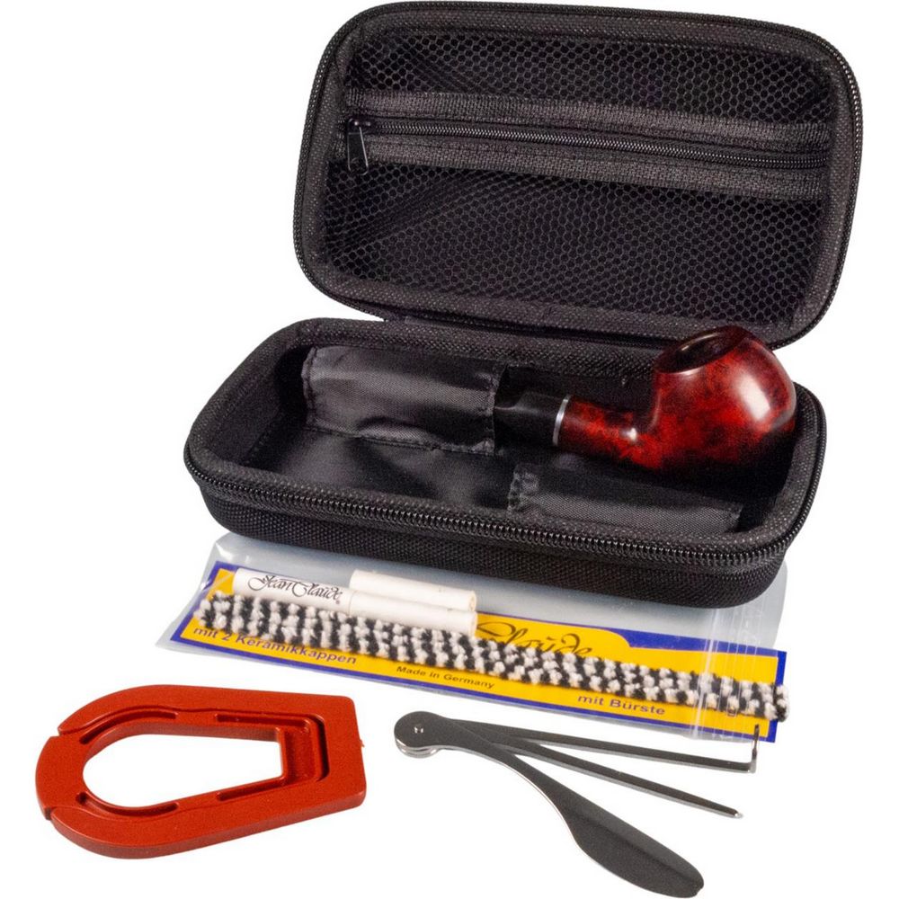 JEAN CLAUDE Starter Pipe Set in Hardcase - Pipe from Jean Claude at The Prince Webshop