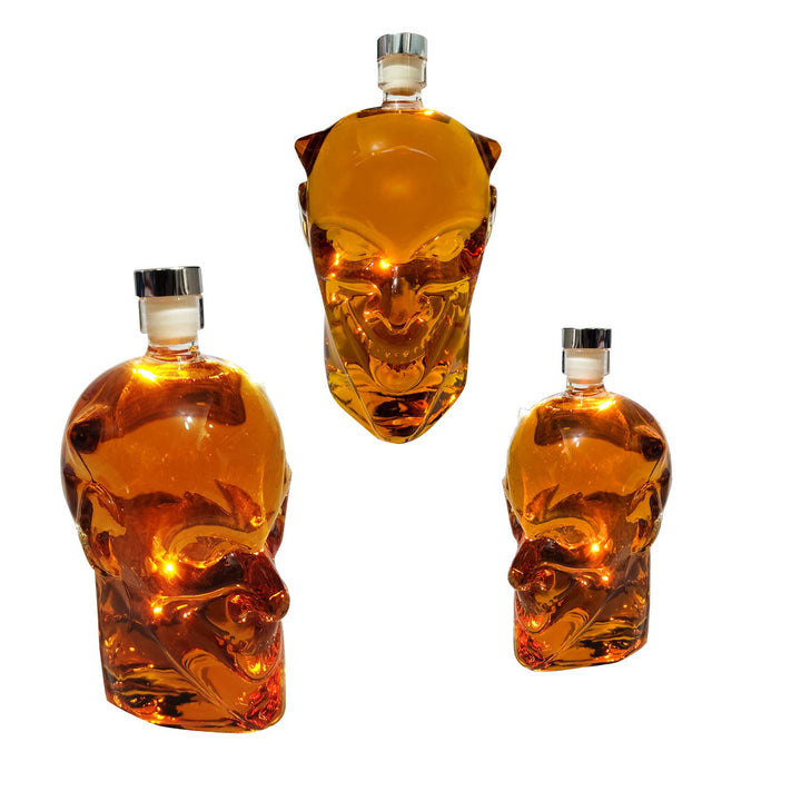 Devil Karaffel - form som djævlehovede - Whiskey Karaffel fra Mad Monkey hos The Prince Webshop