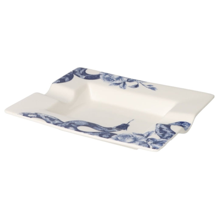 Angelo Double Cigar Ashtray - Snake & Roses - Cigar Ashtray from Angelo at The Prince Webshop