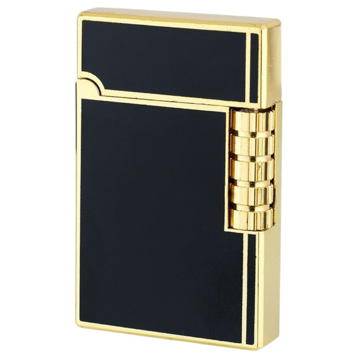 Eurojet Milan Jet Black Gold Sten Lighter - Lighter from Eurojet at The Prince Webshop