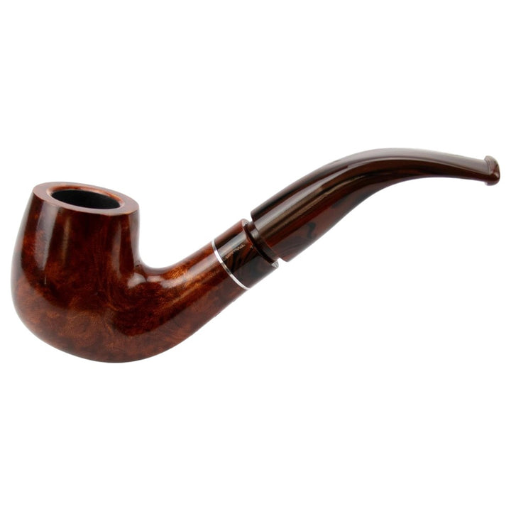 Cesare Barontini "Lido" Glat Fuldbøjet Pibe - Elegant Luxus - Pibe fra Cesare Barontini hos The Prince Webshop