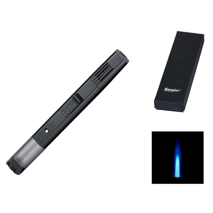 Eurojet Stav Jet Lighter - Black - Lighter from TobaliQ at The Prince Webshop