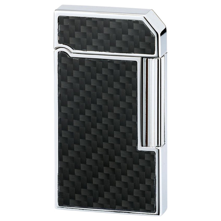 CASETI Rome Flint Lighter - Black Chrome Elegance - Lighter from Caseti at The Prince Webshop