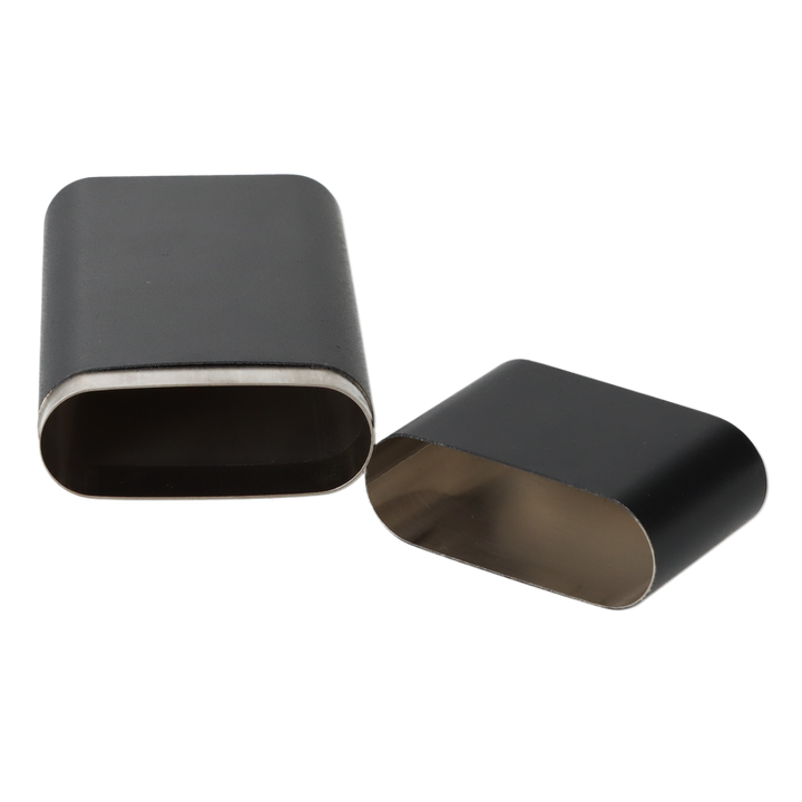 Angelo Cigar Case - 3 pcs. 60 Ring Gauge - Black Steel - Cigar Case from Angelo at The Prince Webshop
