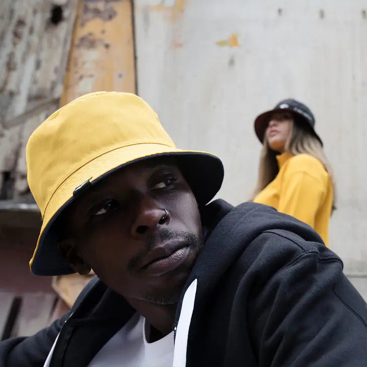 Chillouts - Warden Hat - Blue/Yellow - Bucket Hat from Chillouts at The Prince Webshop