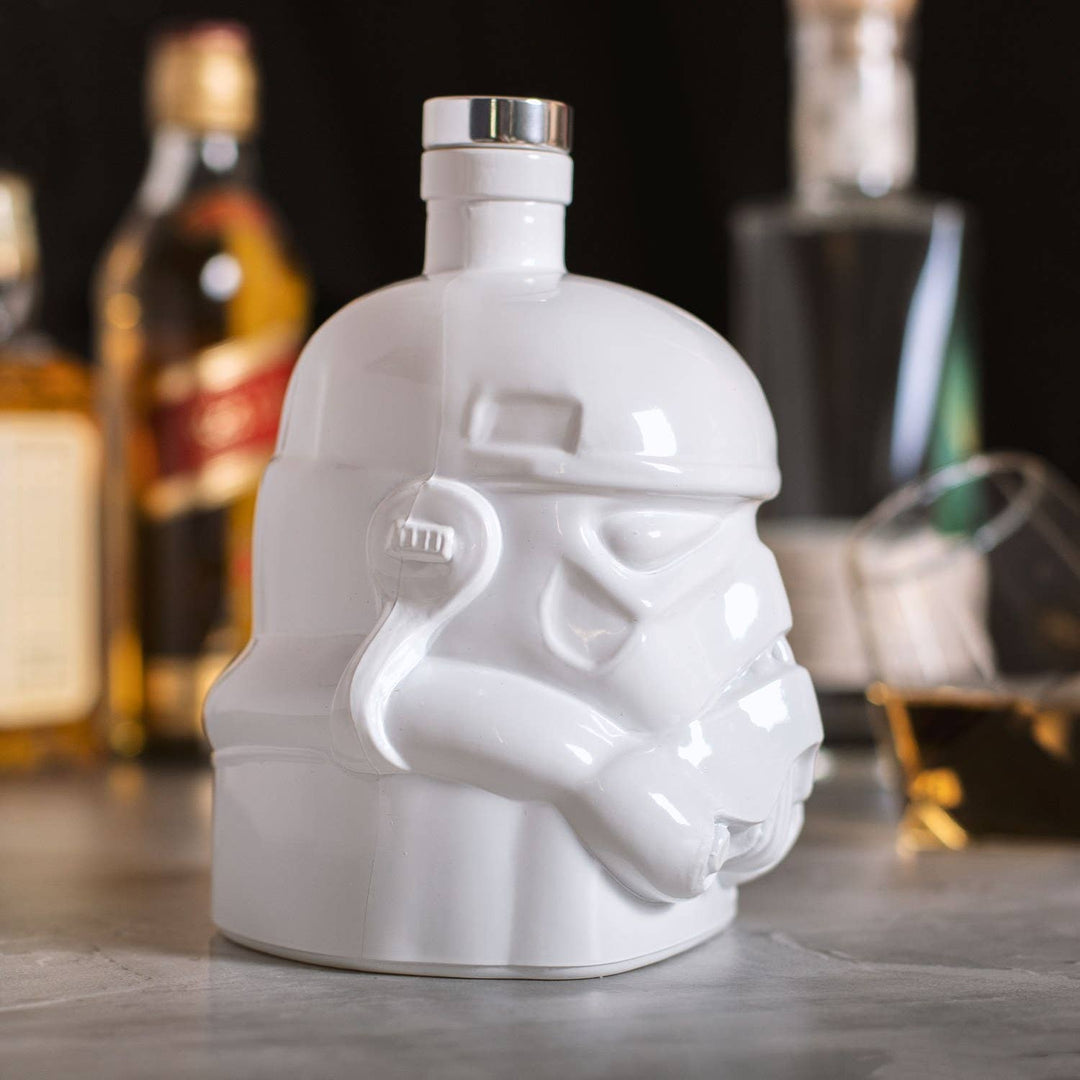Original Stormtrooper Karaffel - 750 ml - Hvid - Whiskey Karaffel fra Mad Monkey hos The Prince Webshop
