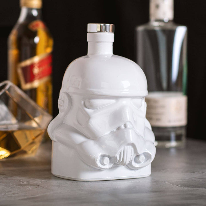 Original Stormtrooper Karaffel - 750 ml - Hvid - Whiskey Karaffel fra Mad Monkey hos The Prince Webshop