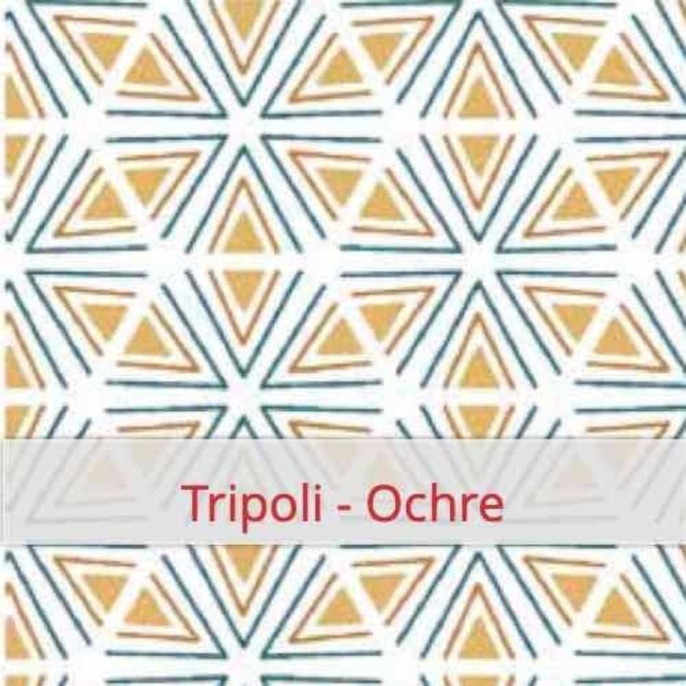 FLAX & STITCH - 5 small handkerchiefs in case - Tripoli Ocher - Handkerchief from FLAX & STITCH at The Prince Webshop