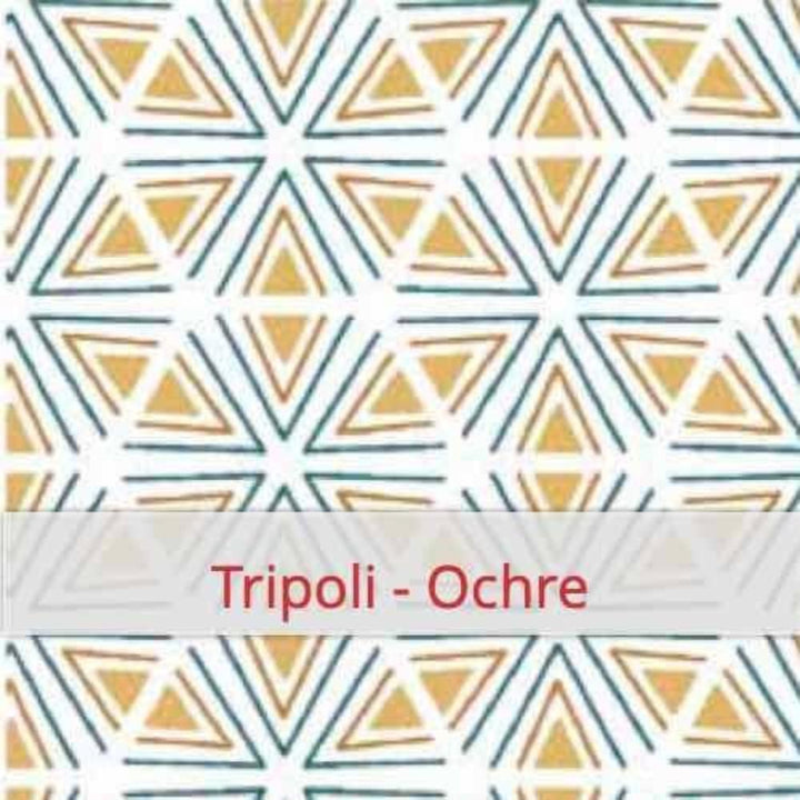 FLAX & STITCH - 5 small handkerchiefs in case - Tripoli Ocher - Handkerchief from FLAX & STITCH at The Prince Webshop
