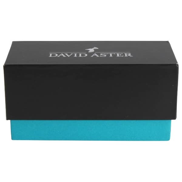 David Aster Money Clip Rhodium Plated Barley Design - Money clips from the David Aster Collection at The Prince Webshop