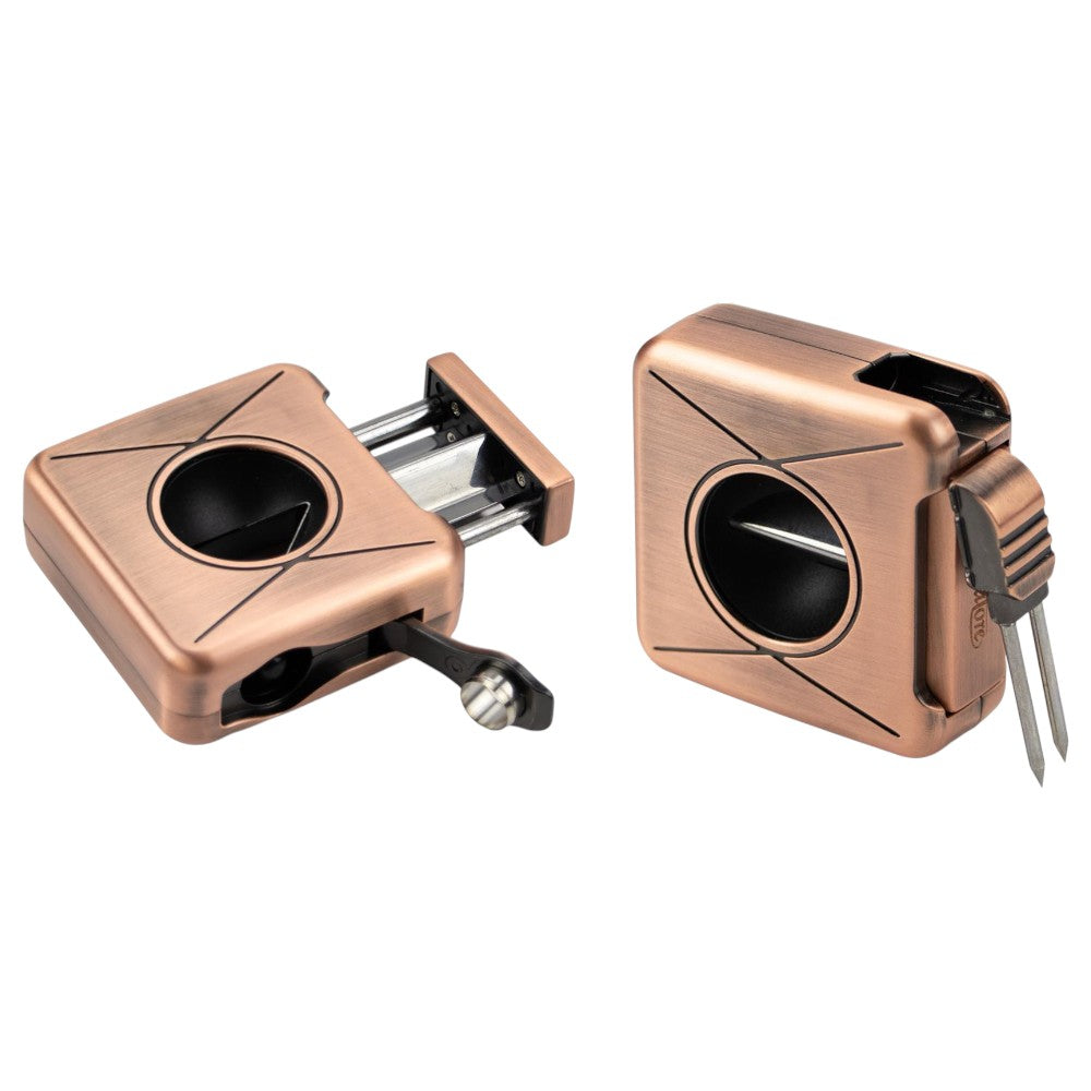 PASSATORE Cigar Cutter V-Cut Copper Antique - Cigar Cutter from Passatore at The Prince Webshop