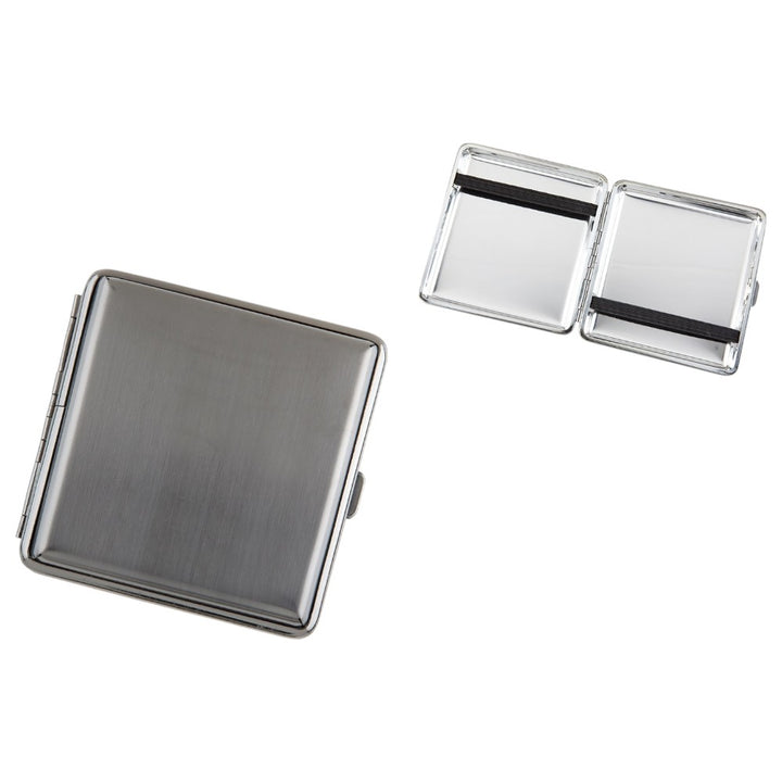 Angelo Cigarette Case - 20 King Size - Anthracite Rubber - Cigarette Case from Angelo at The Prince Webshop