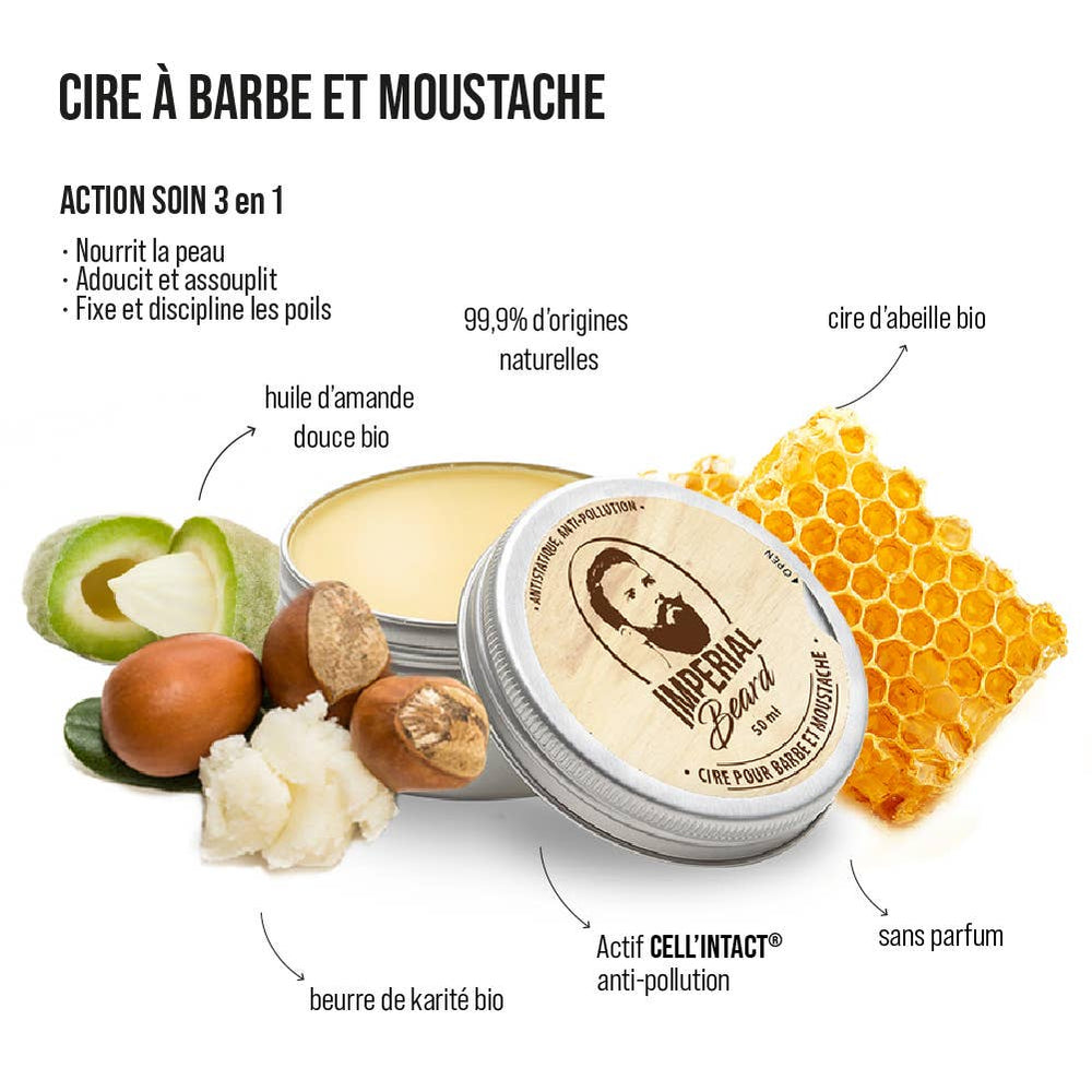 Imperial Beard Kit - skæg vækst acceleration - Beard Set fra Imperial Beard hos The Prince Webshop