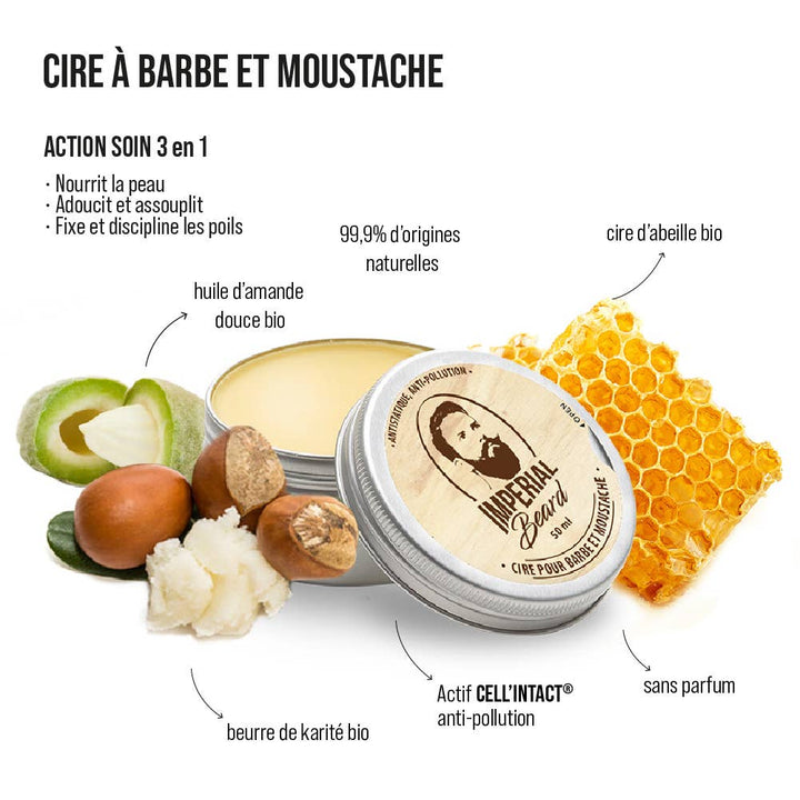 Imperial Beard Kit - skæg vækst acceleration - Beard Set fra Imperial Beard hos The Prince Webshop