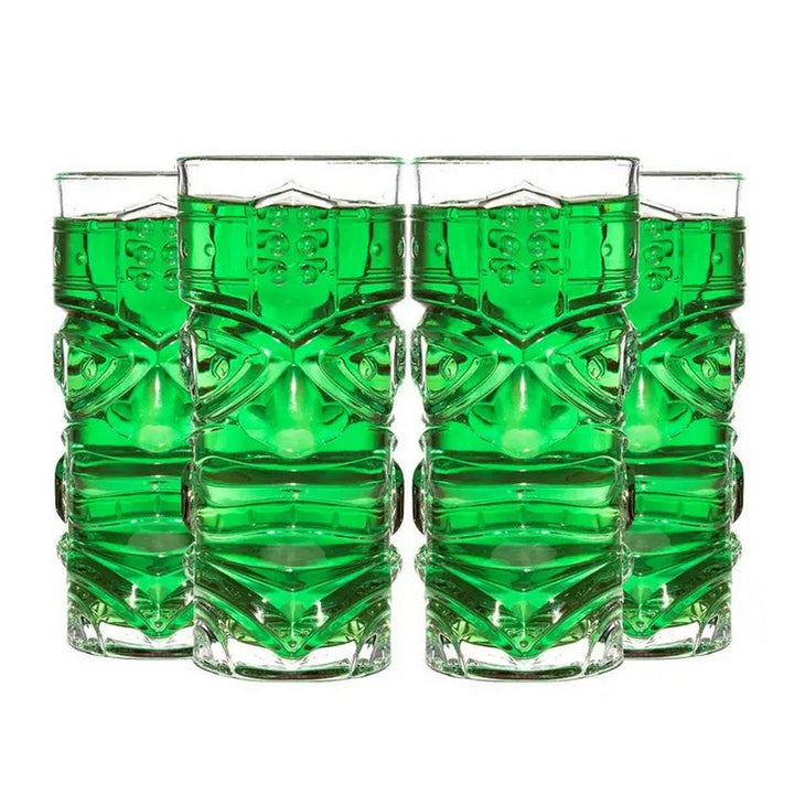 Original Products - Clear Tiki Highball Glass - 4 Pack - Cocktail Glass from Original Products at The Prince Webshop