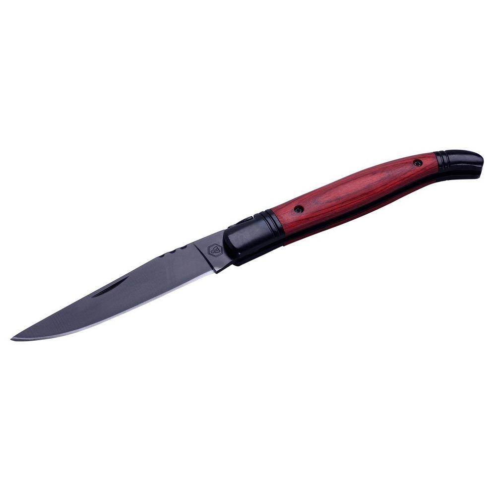 Laguiole Rosewood Pocket Knife with Black Blade - Gift Idea from Laguiole at The Prince Webshop