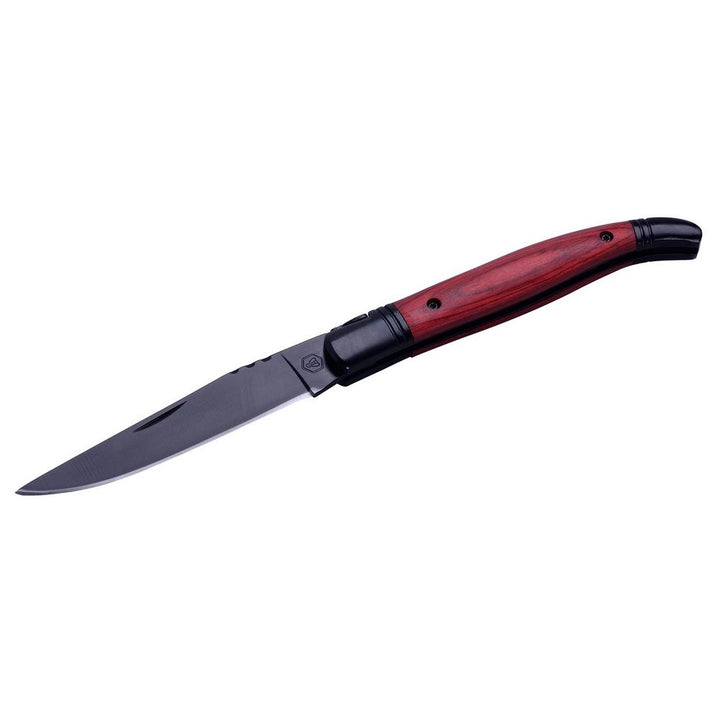 Laguiole Rosewood Pocket Knife with Black Blade - Gift Idea from Laguiole at The Prince Webshop