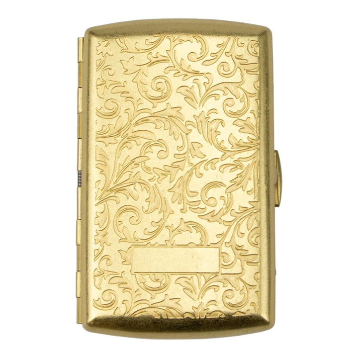 JC Brass Venetian Cigaret Etui til 10 King Size - Cigaret Etui fra Jean Claude hos The Prince Webshop