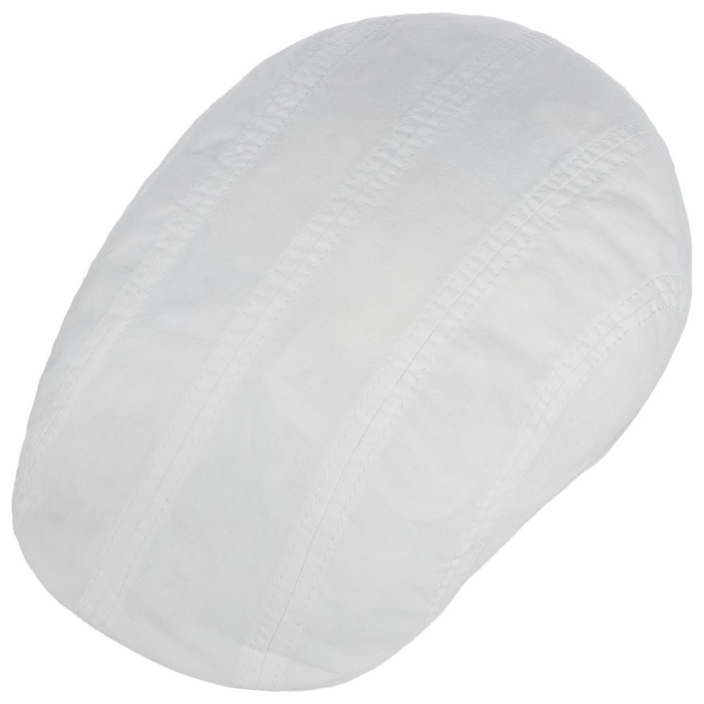 Stetson Ivy Cap Superlight Organic Cotton - Offwhite Letvægt - Flat Cap fra Stetson hos The Prince Webshop
