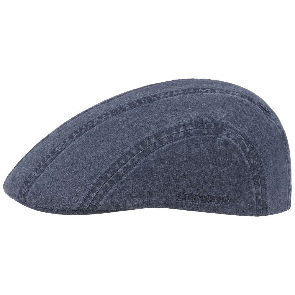 Stetson Ivy Cap Superlight Organic Cotton - Navy Letvægt - Flat Cap fra Stetson hos The Prince Webshop