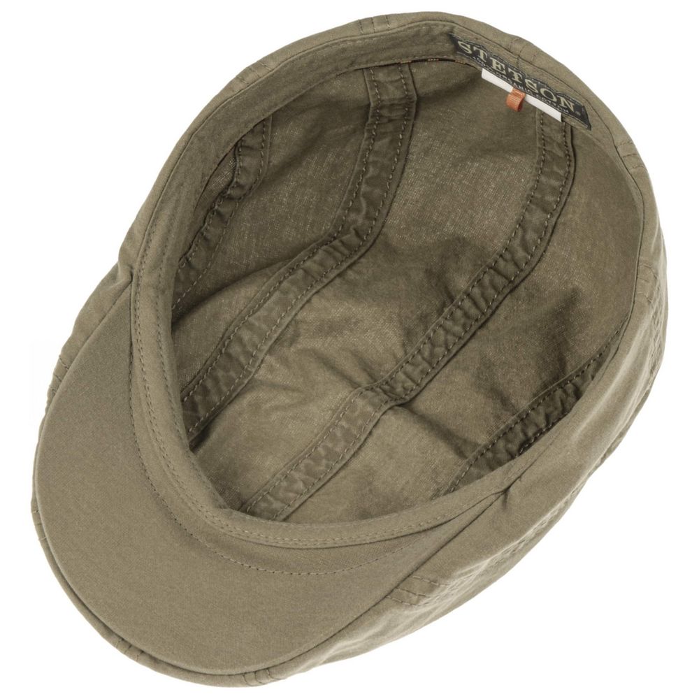 Stetson Ivy Cap Superlight Organic Cotton - Khaki Lightweight - Flat Cap from Stetson at The Prince Webshop