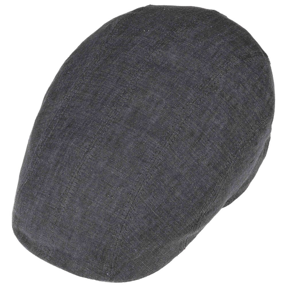 Stetson Ivy Cap Linen Dark Grey - Flat Cap fra Stetson hos The Prince Webshop