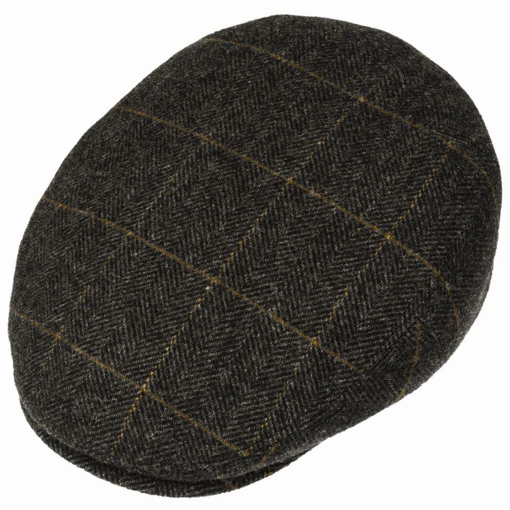 Stetson Kent Wool EL Driver Cap Sixpence with Earflaps - Flat Cap from Stetson at The Prince Webshop