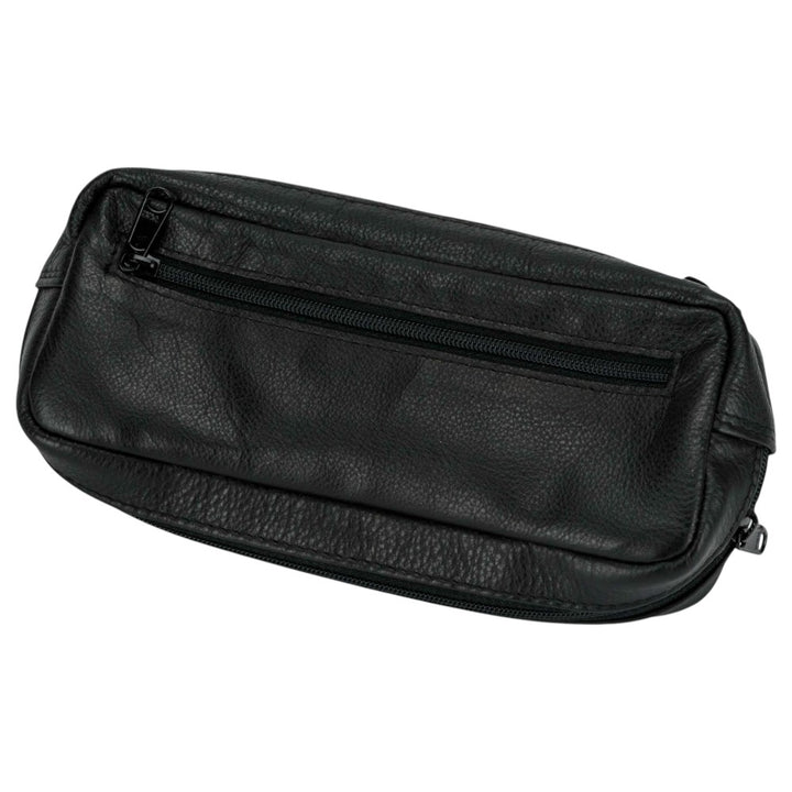 Leather Pipe Bag in Black Leather for 1 Pipe + Accessories - Pipe Accessories from The Prince's Own at The Prince Webshop