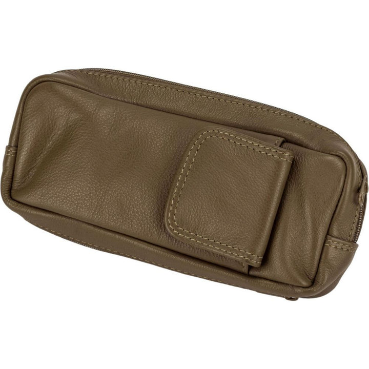 Leather Pipe Bag in Brown Leather for 1 Pipe + Accessories - Pipe Accessories from The Prince's Own at The Prince Webshop