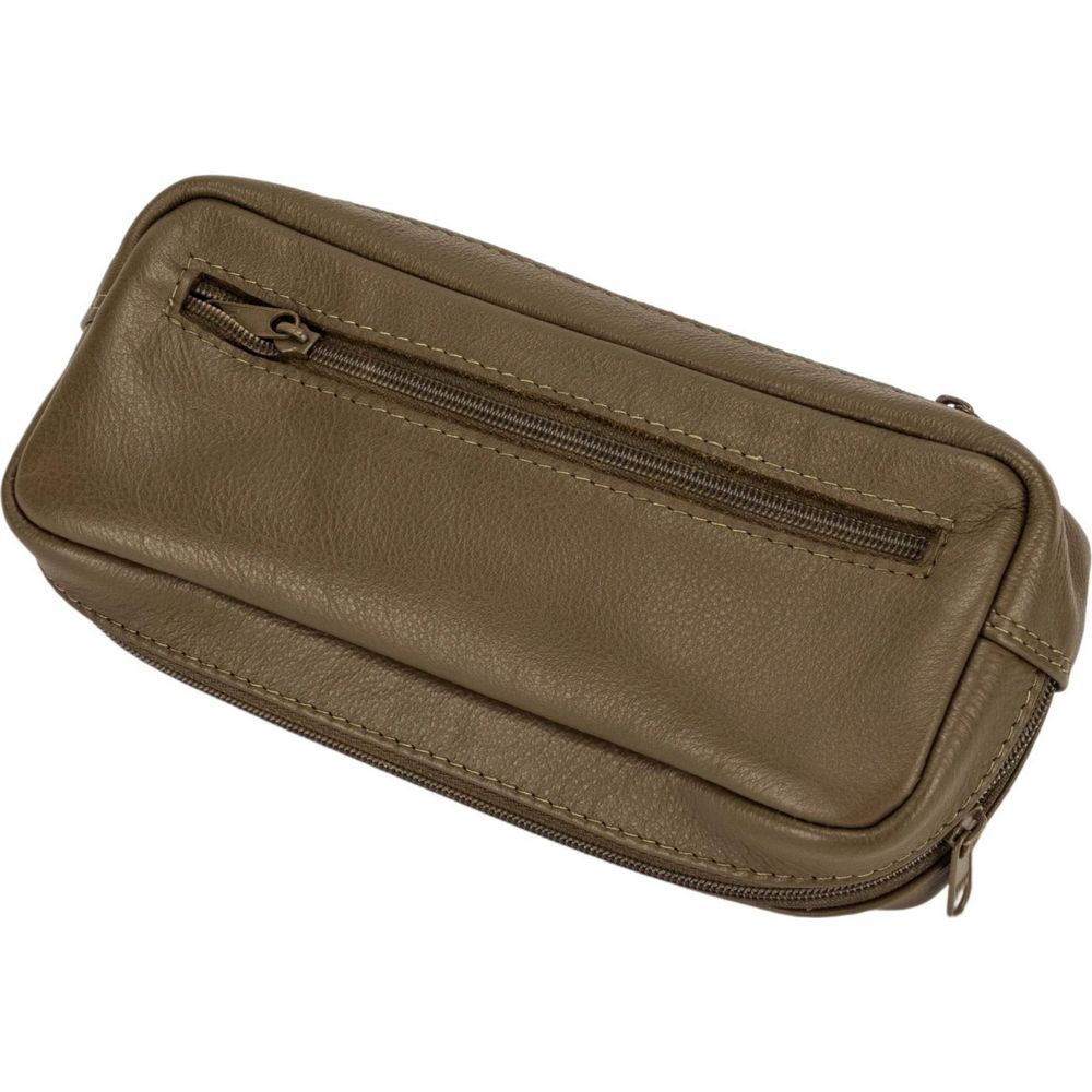Leather Pipe Bag in Brown Leather for 1 Pipe + Accessories - Pipe Accessories from The Prince's Own at The Prince Webshop
