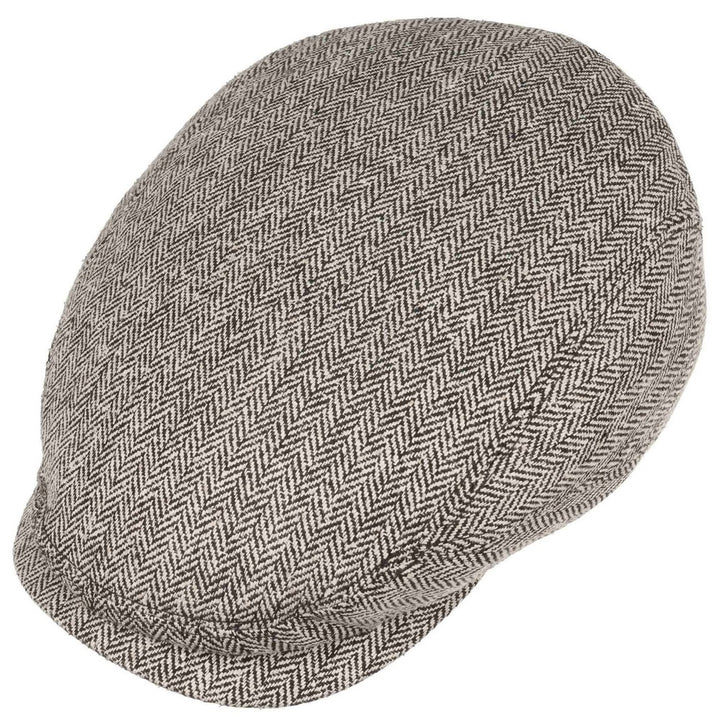 Stetson Driver Cap Silke - Lysegrå Sildeben - Flat Cap fra Stetson hos The Prince Webshop