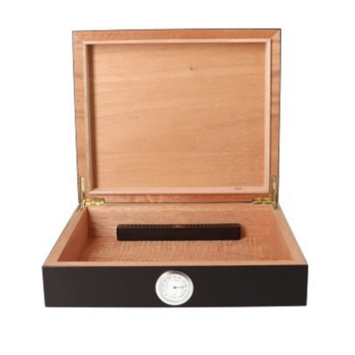 GERMANUS Movella Cigar Humidor - Black - Cigar Humidor from Germanus at The Prince Webshop