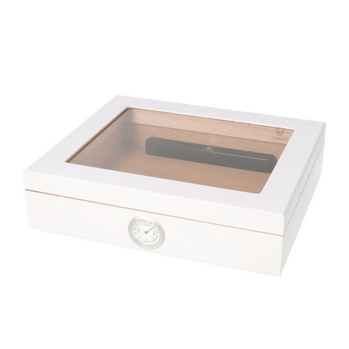 GERMANUS Mensalla Cigar Humidor - White - Cigar Humidor from Germanus at The Prince Webshop