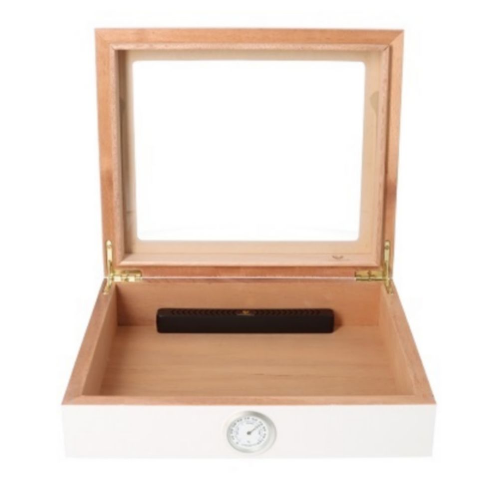 GERMANUS Mensalla Cigar Humidor - White - Cigar Humidor from Germanus at The Prince Webshop
