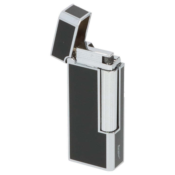 Eurojet Bella Classic Gaslighter med Sten - Sort Sølv - Lighter fra Eurojet hos The Prince Webshop