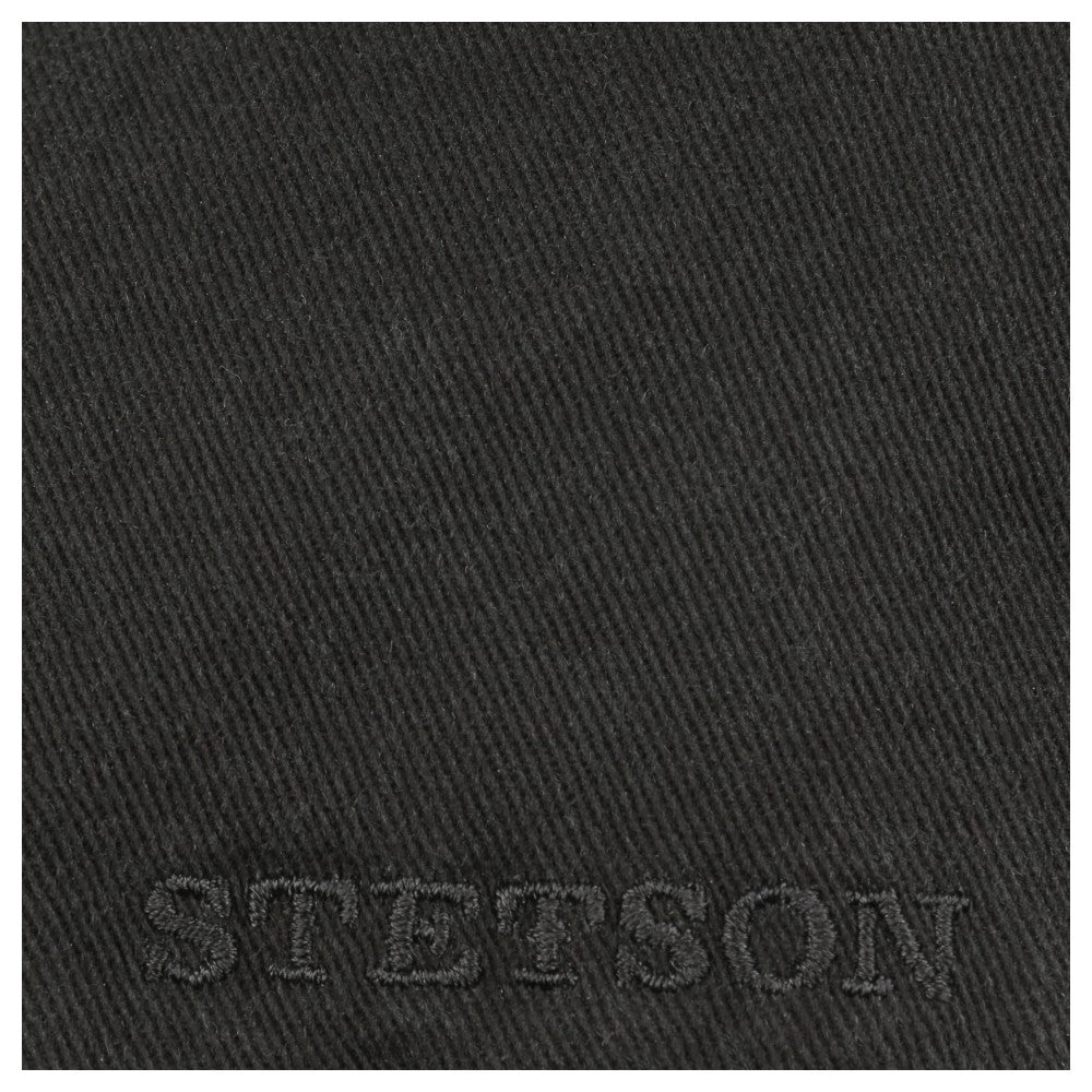 Stetson Texas Flat Cap Cotton - Sort Duck Cap - Flat Cap fra Stetson hos The Prince Webshop