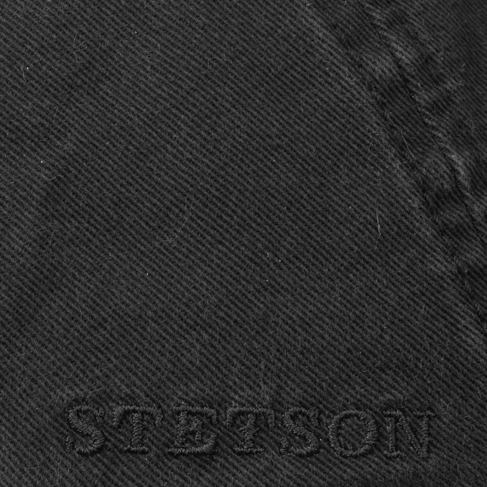 Stetson Ivy Cap Cotton - Black Cotton Sixpence - Flat Cap from Stetson at The Prince Webshop