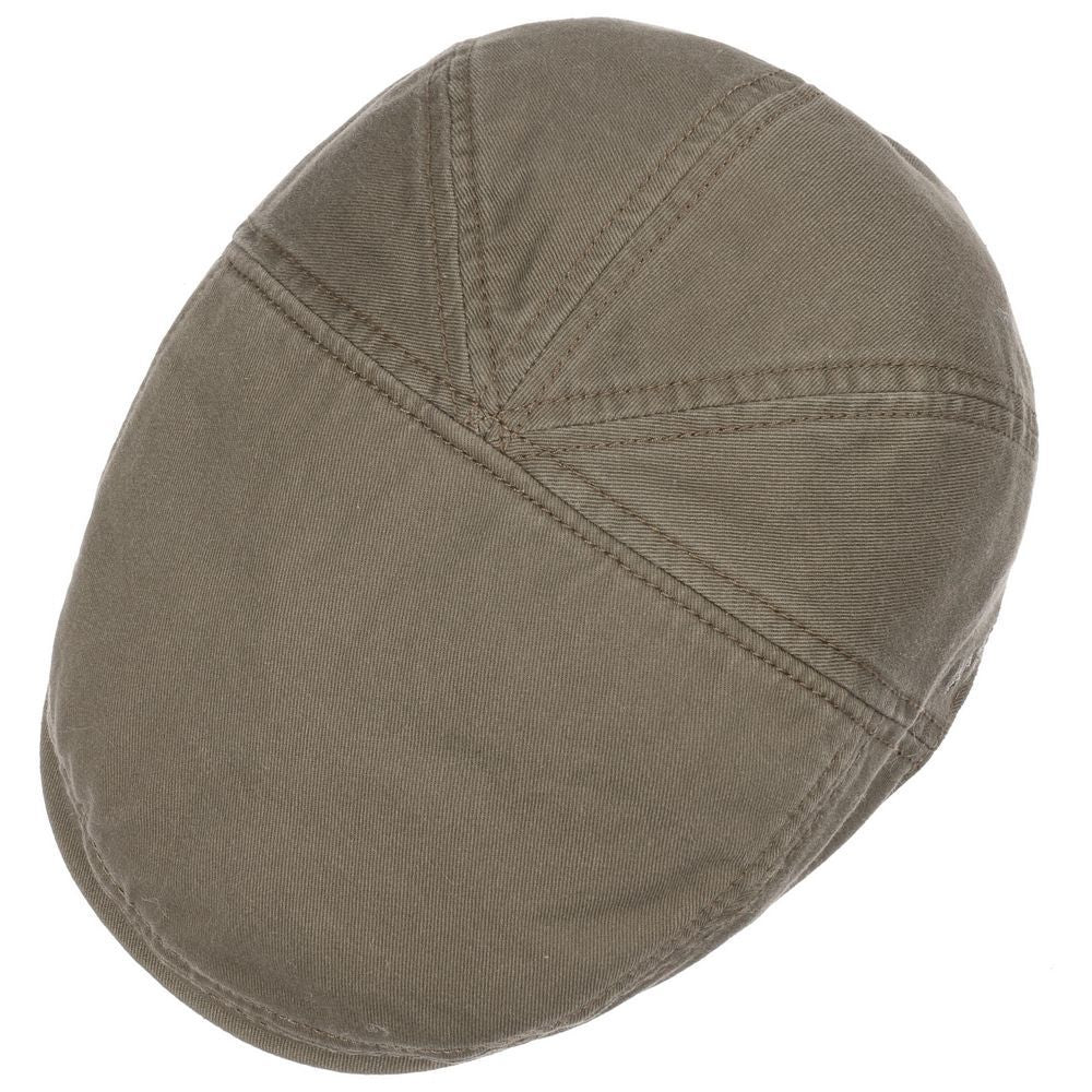 Stetson Ivy Cap Cotton - Green Cotton Sixpence - Flat Cap from Stetson at The Prince Webshop