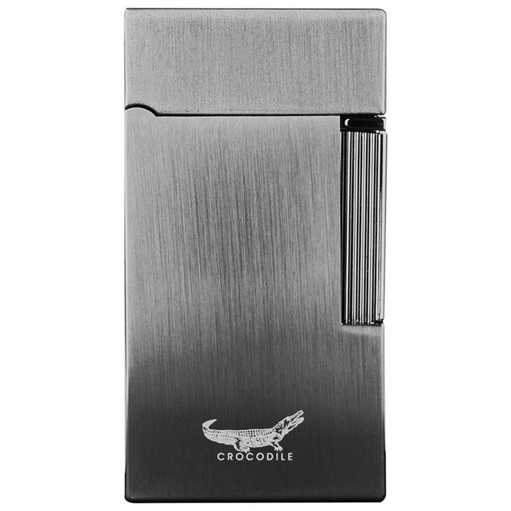 Formula Crocodile Wide Flame Jet Lighter - Brushed Nickel - Lighter from Formula at The Prince Webshop