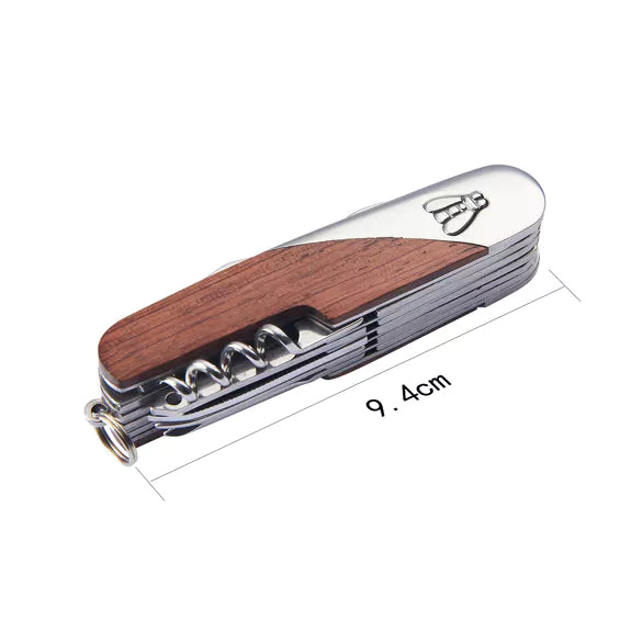 Laguiole Multi-function Pocket Knife with Leather Case - Multi-function Knife from Laguiole at The Prince Webshop