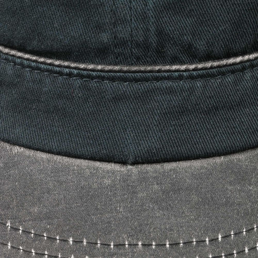 Stetson Two Color Army Cap Cotton Denim Blue - Army Cap from Stetson at The Prince Webshop