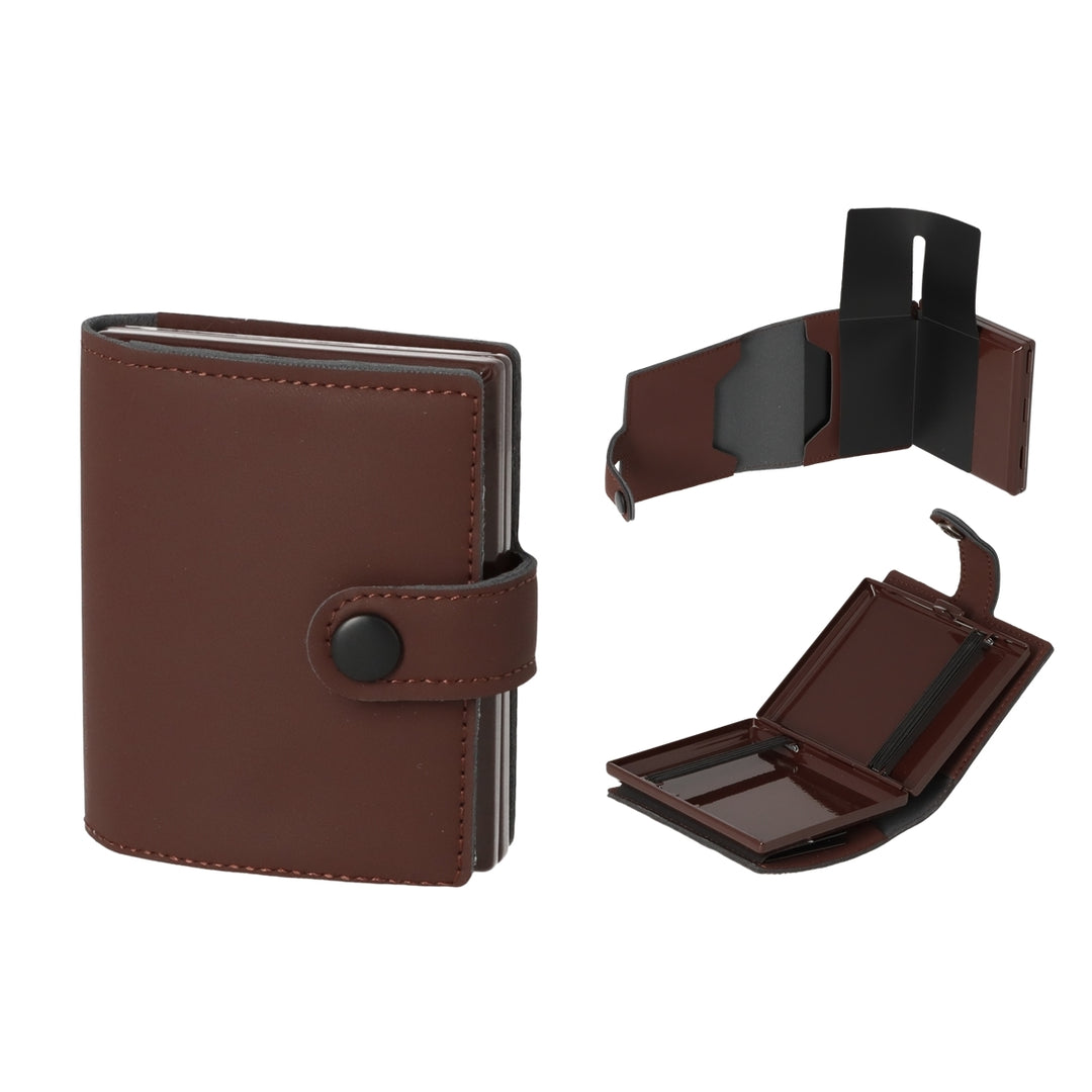 Angelo Cigarette Case & Card Holder Combo - Brown - Cigarette Case from Angelo at The Prince Webshop